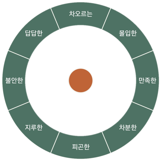 감정 휠